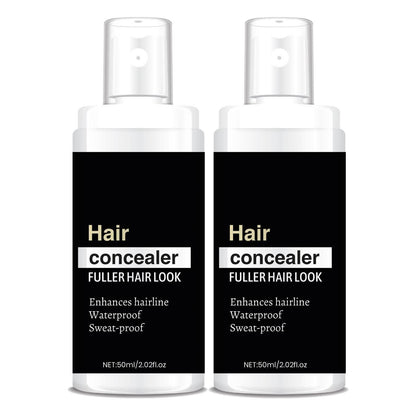 Hair Concealer | Waterproof & Sweat-Proof Powder for Fuller Hair Look (Pack of 2)