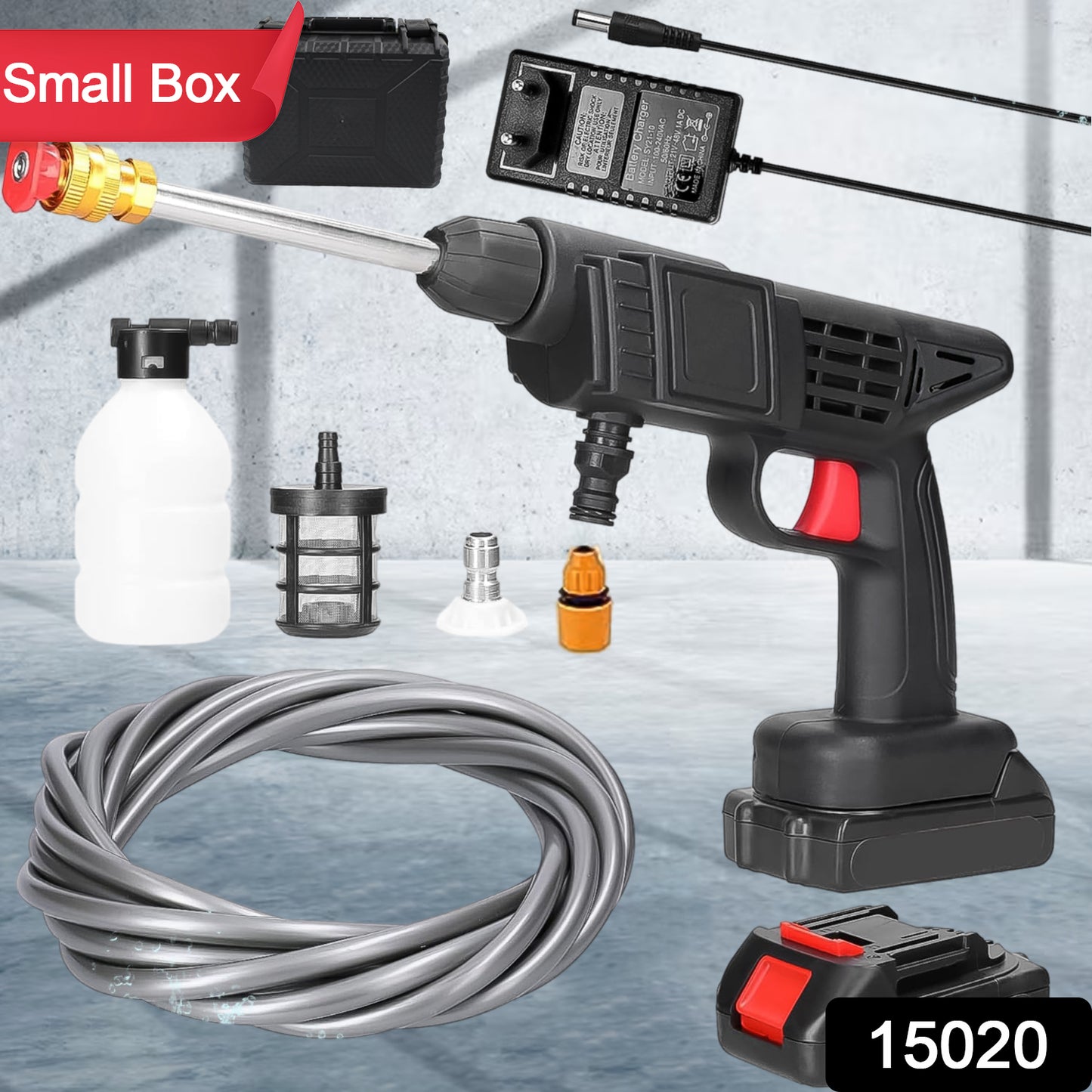 48v Car Washer Gun Water Spray Gun Car Washing Kit (48v   With Small Box)